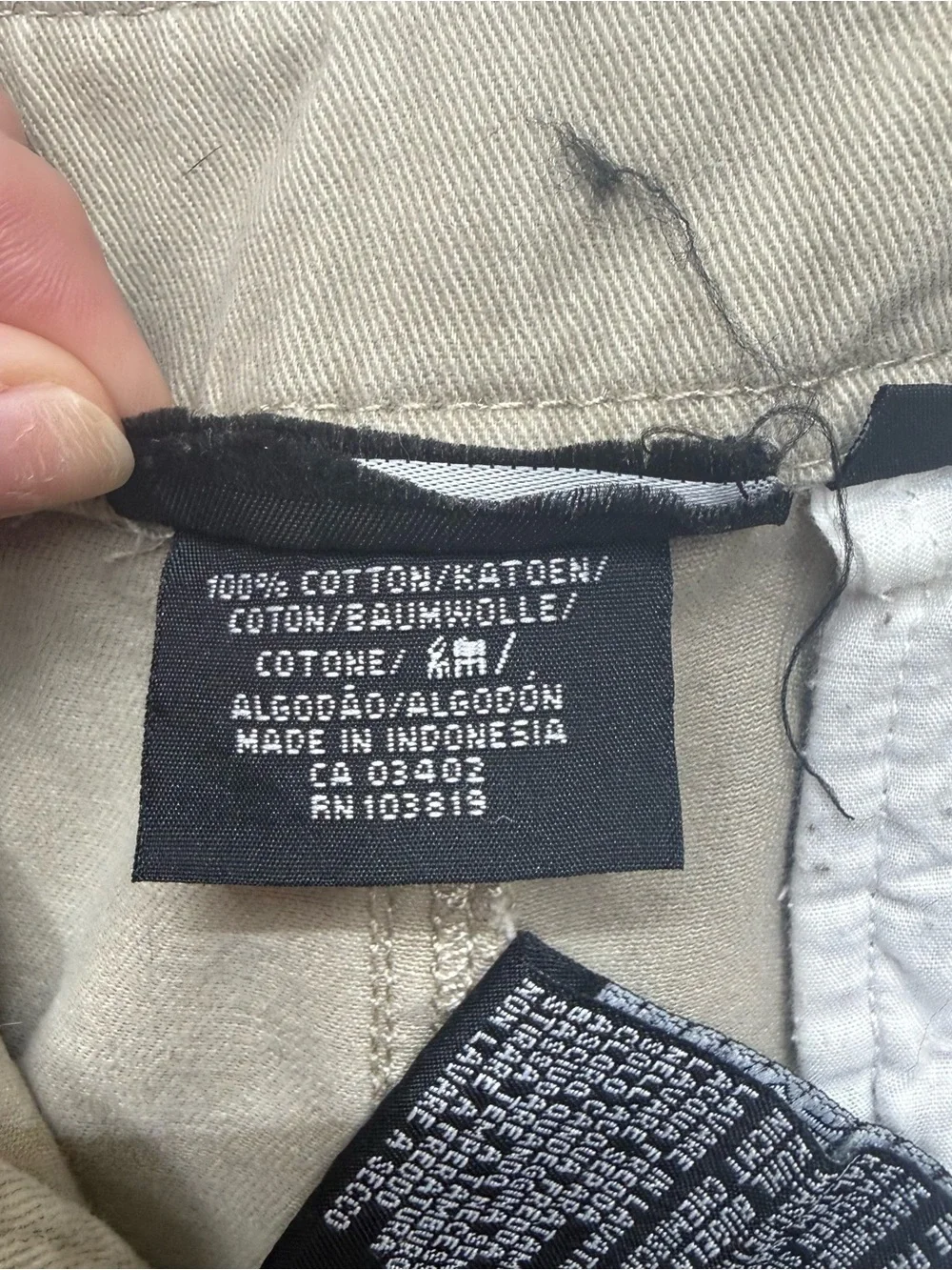 Harley Davidson Cargo Khaki Men’s Pants Motorcycle Size 33x32